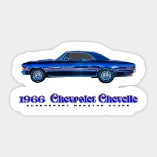 1966 Chevrolet Chevelle Super Sport Coupe Sticker